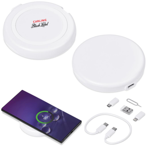 Black Label Altitude Orbit Wireless Charger & Multi-Function Cable Kit