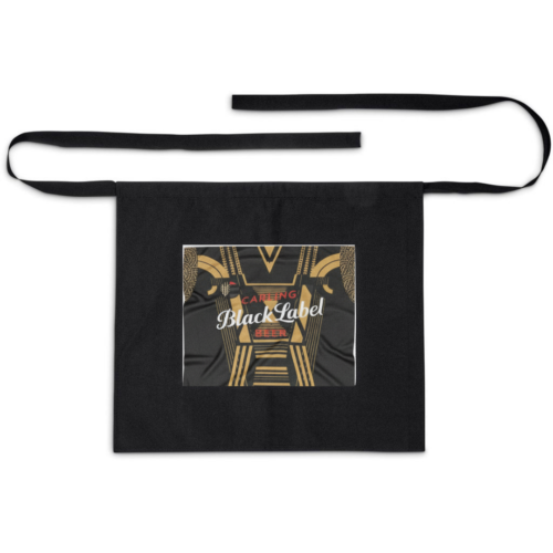 Black Label Hoppla Custom Design Waiters Half Apron