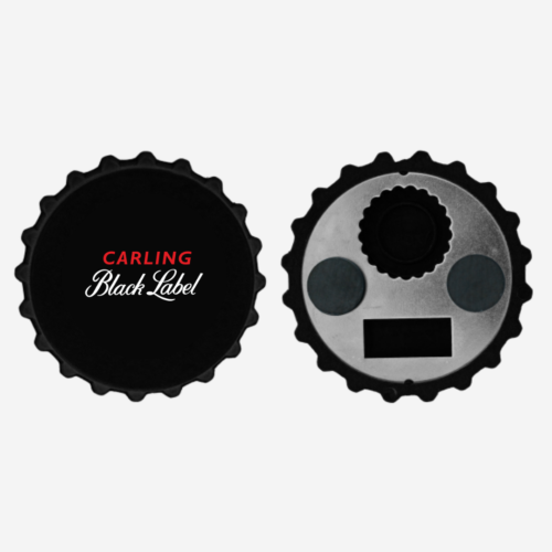Black Label Fridge Magnet / Bottle Opener