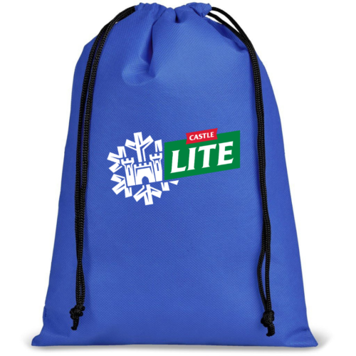 Castle Lite Quando Non-Woven Drawstring Pouch