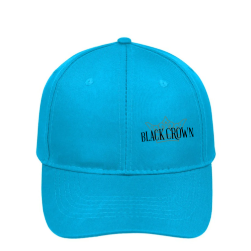 Black Crown 6 Panel Promo Cap
