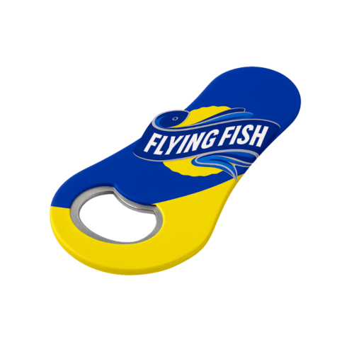 Flying Fish Fizz Fridge Magnet Bottle Opener
