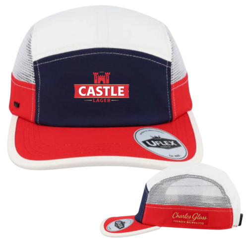 Castle Lager 6 Panel Recycled Active cap