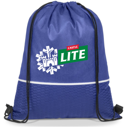 Castle Lite Brighton Non-Woven Drawstring Bag