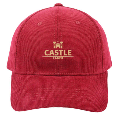 Castle Lager Corduroy 6 Panel Cap