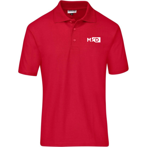 MXD Mens Basic Pique Golf Shirt