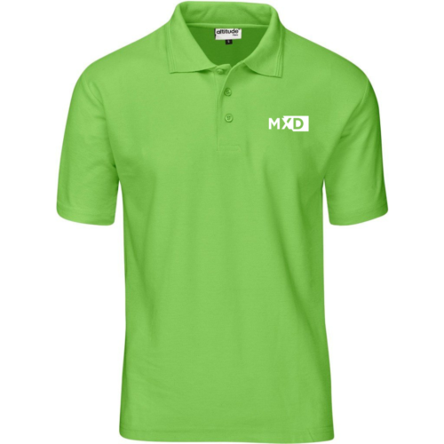 MXD Mens Basic Pique Golf Shirt