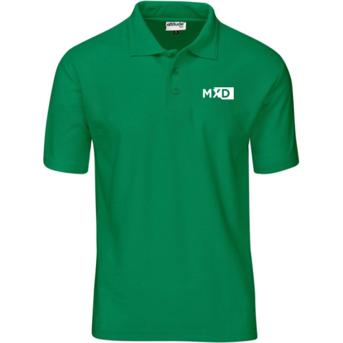 MXD Mens Basic Pique Golf Shirt