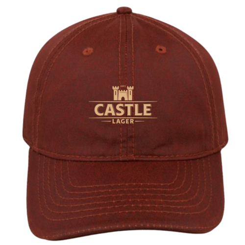 Castle Lager Washed Oil Skin 6 Panel