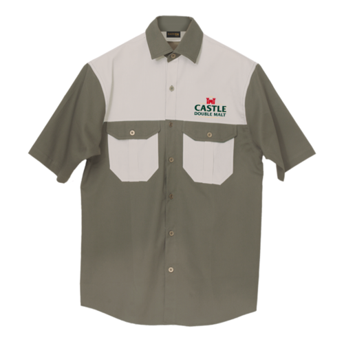 Castle Double Malt Two Tone Bush Shirt