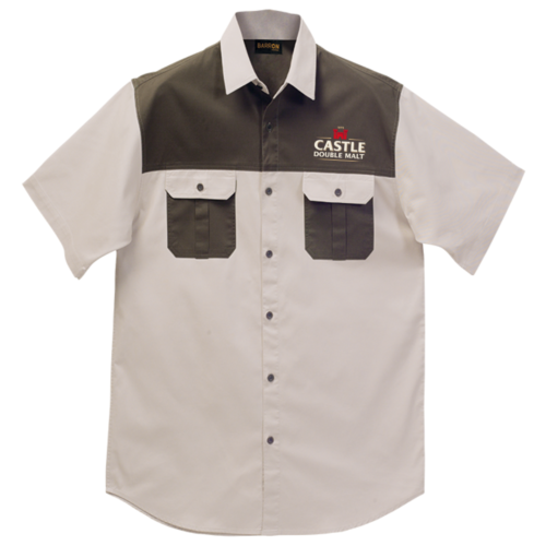 Castle Double Malt Two Tone Bush Shirt